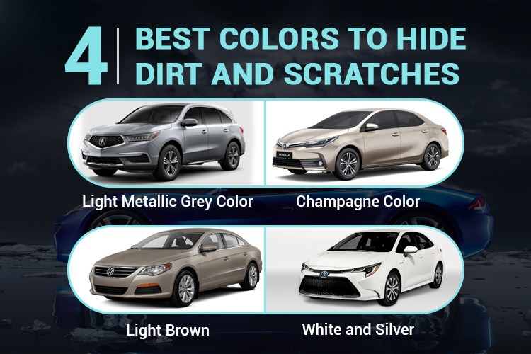 What Color Car Hides Scratches Best?